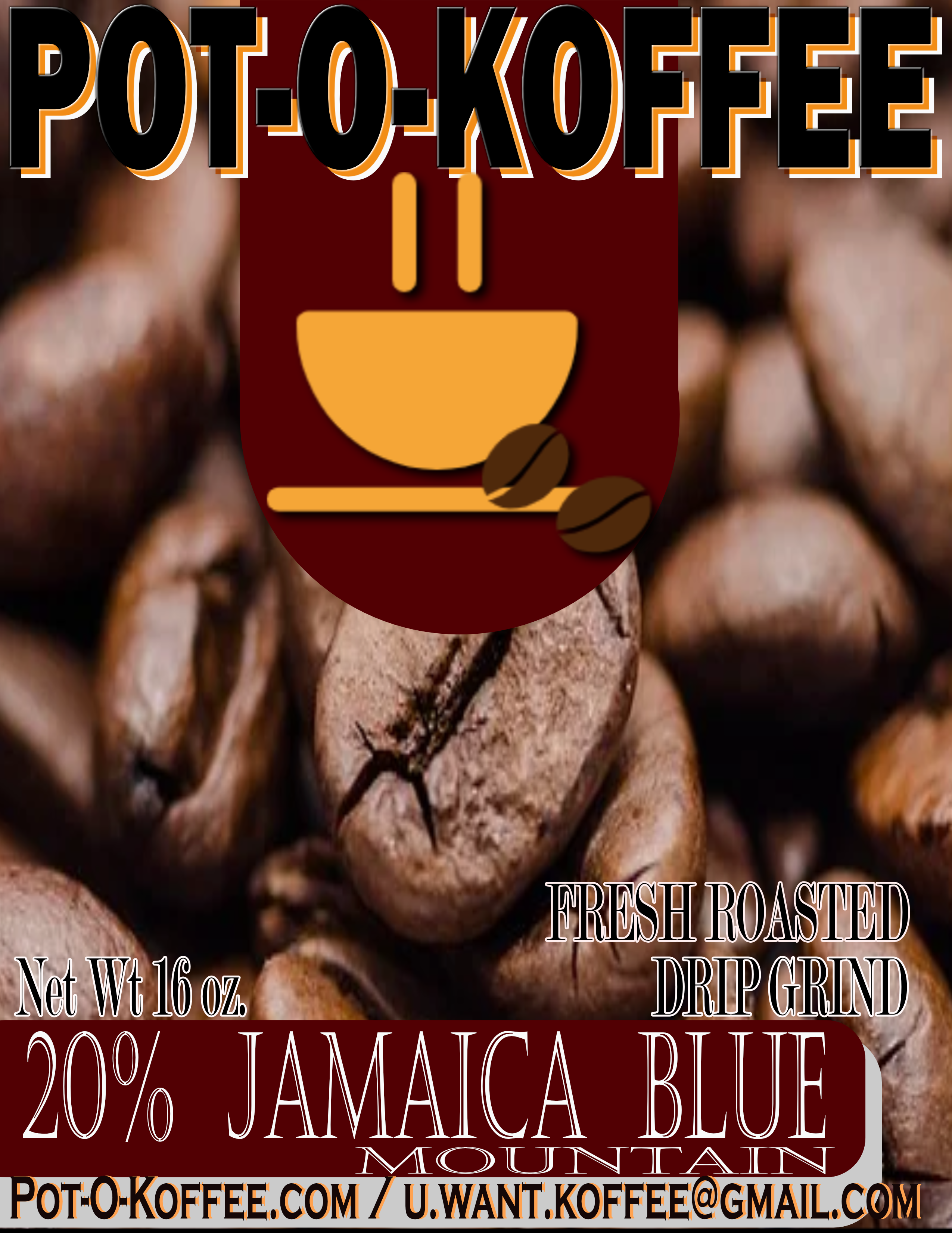 20% Jamaica Blue Mountain