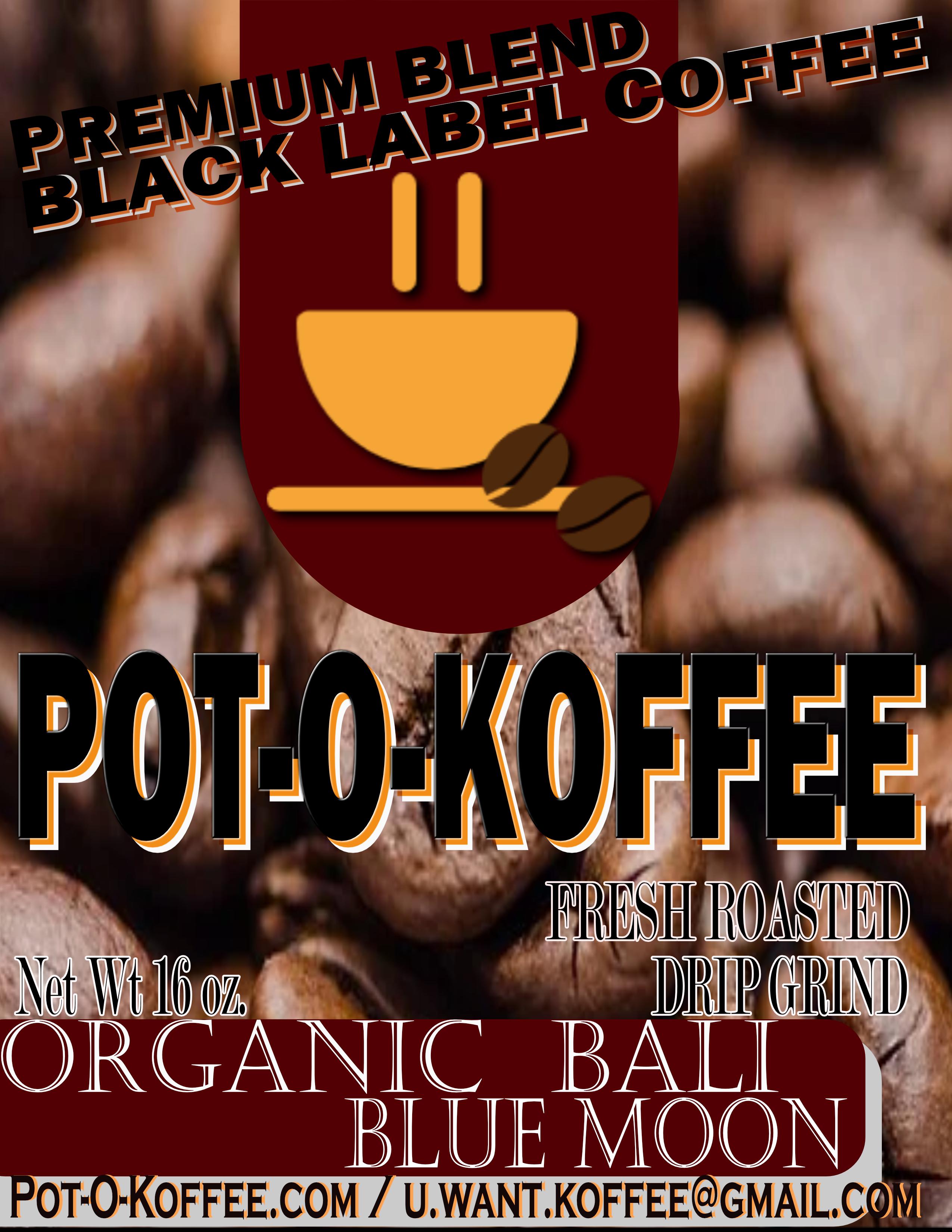 Organic Bali Blue Moon Coffee